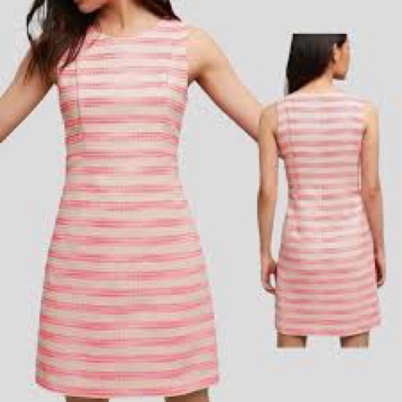Eliza J Dresses & Skirts - Eliza J Neon Pink Tweed Sheath Dress Barbiecore Sleeveless 12 14 L NEW $138